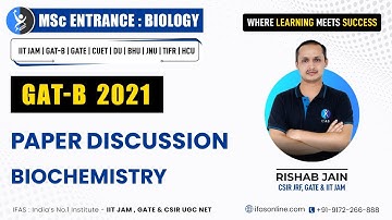 GAT B Paper Discussion 2021 | Biochemistry | IFAS