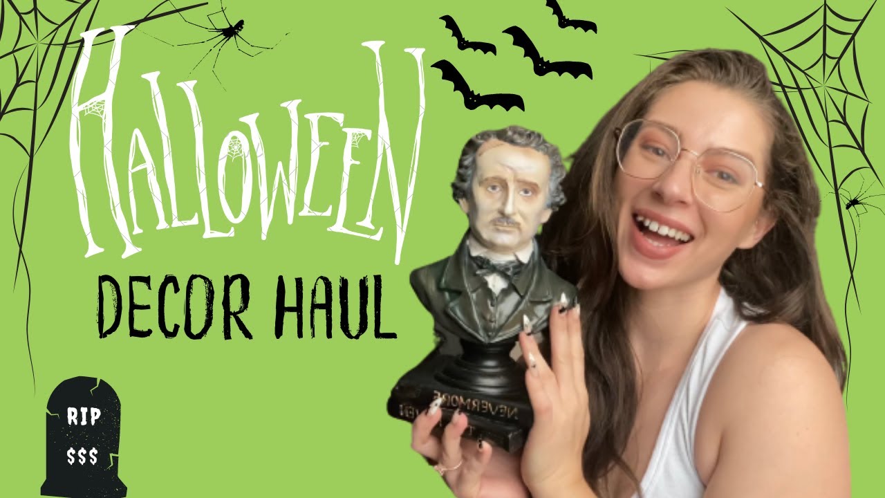 HALLOWEEN DECOR HAUL 2022💀🖤 Target, Marshalls, TJMaxx, Michaels