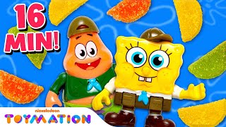 Spongebob Toys Find Treasure More Adventures Kamp Koral Toys Toymation