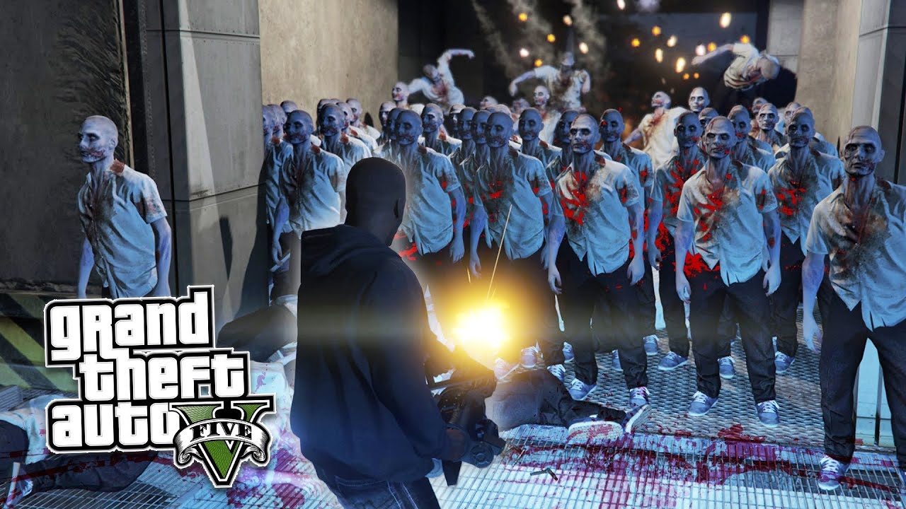 Are there zombies in gta 5 фото 84
