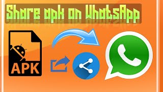 How to share any app or apk on WhatsApp on android || Share any app on WhatsApp for free || easy way screenshot 4