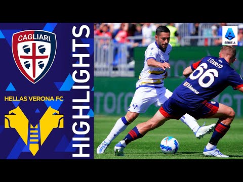 Cagliari 1-2 Hellas Verona | The Gialloblù take all three points in Sardinia | Serie A 2021/22