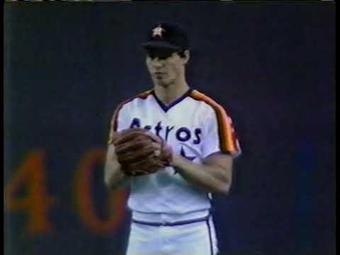 Los Angeles Dodgers vs Houston Astros (6-19-1987) Bill Doran