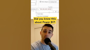 Bet you didn’t know this about #powerBi formatting strings #datavisualization #businessintelligence