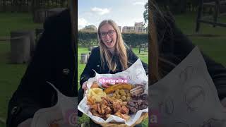 A normal lunch in Colombia Fritanga