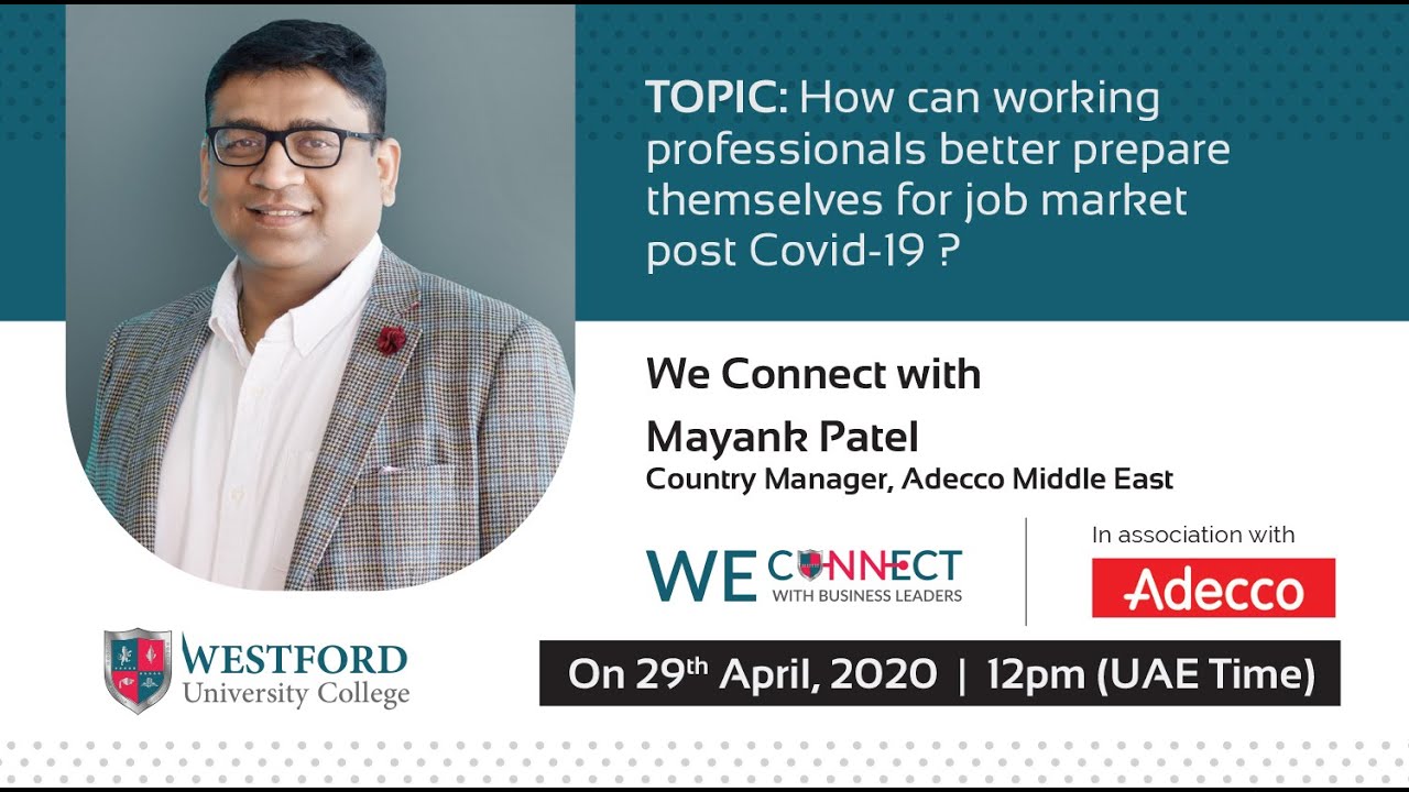 We Connect with Mr. Mayank Patel