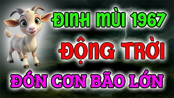 BÍ MẬT ĐỘNG TRỜI: Đinh Mùi 1967 Chuẩn Bị Đón CƠN BÃO LỚN Trong Đại Vận 2025