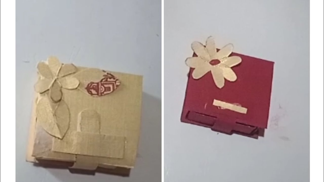 How to make Gift Box From old wedding cardorigamitutorial step by