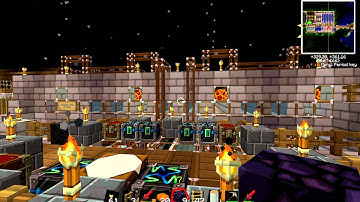 Tekkit - Cobblestone Gen Array into Energy Condenser