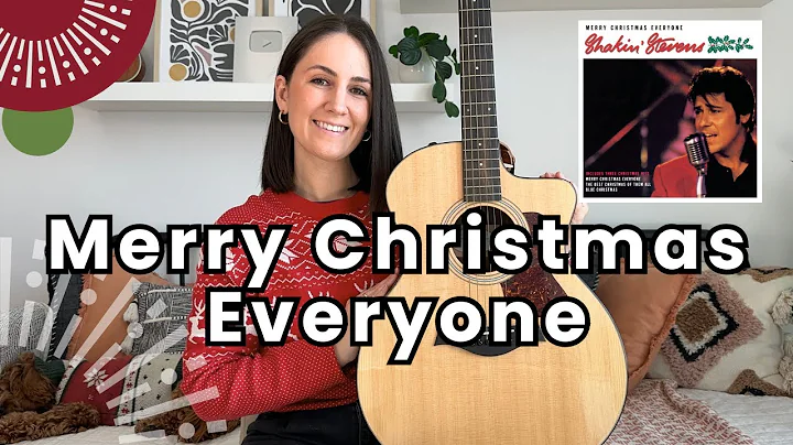 Merry Christmas Everyone 🎄 - Shakin' Stevens Guitar Lesson Tutorial [PLUS play along!]