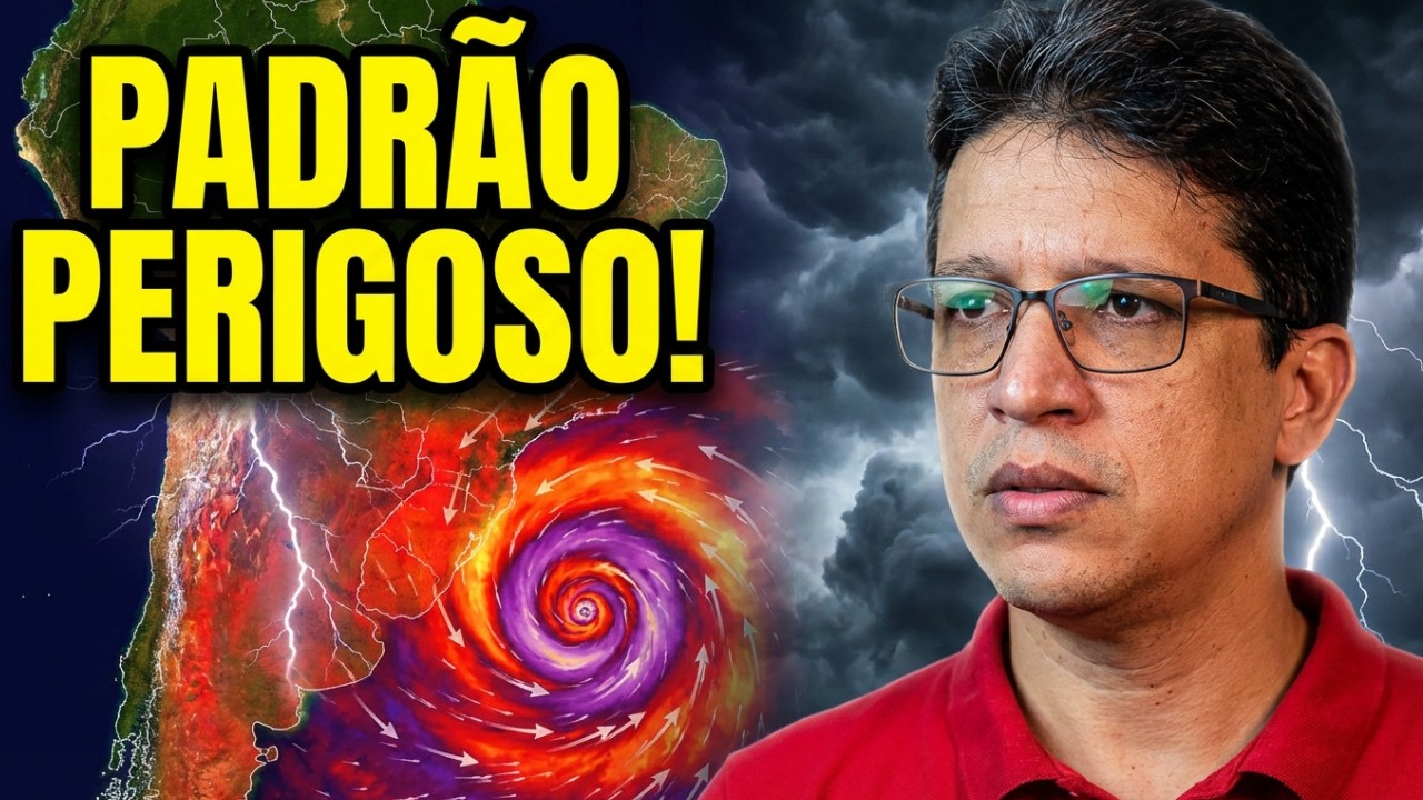 URGENTE! ESSE PADRÃO ESTÁ FICANDO MAIS PERIGOSO... CICLONE EXTRATROPICAL