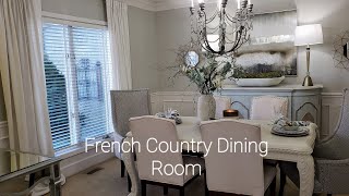 Beautiful Spring French Country Dining Room Tour | New French Country Buffet