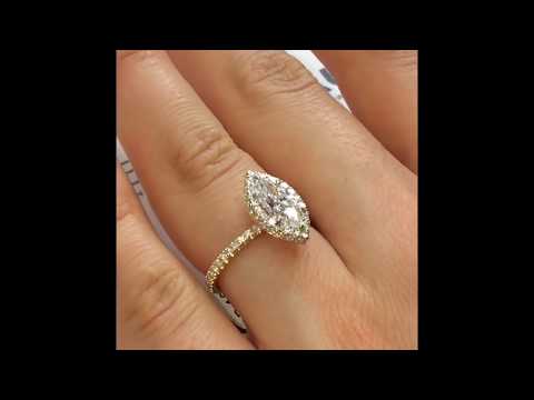 Single Shared Prong Diamond Band | BrillianceInDiamonds | Dream engagement  rings, Future engagement rings, Engagement rings marquise