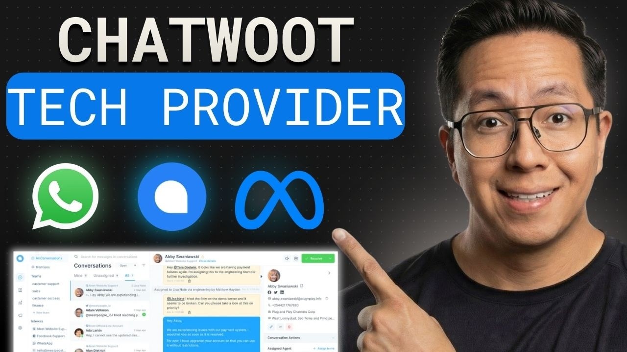 Tutorial: Cómo Conectar Meta Tech Provider con Chatwoot - YouTube
