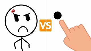 Put your finger here | Stickman vs Your finger | flipaclip Animation
