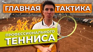 Главная тактика профессионального тенниса = 1-3 / 2-4🎾