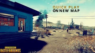 PUBG New map quick play no commentary (test server)