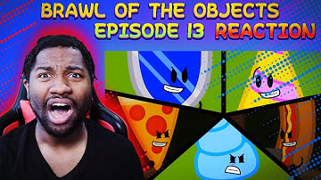 VOICE ACTOR REACTS: Brawl Of The Objects - Episode 13 | THE FINAL SHOWDOWN!