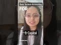 Basic terms in accounting: Capital #basictermsofaccounting #shorts