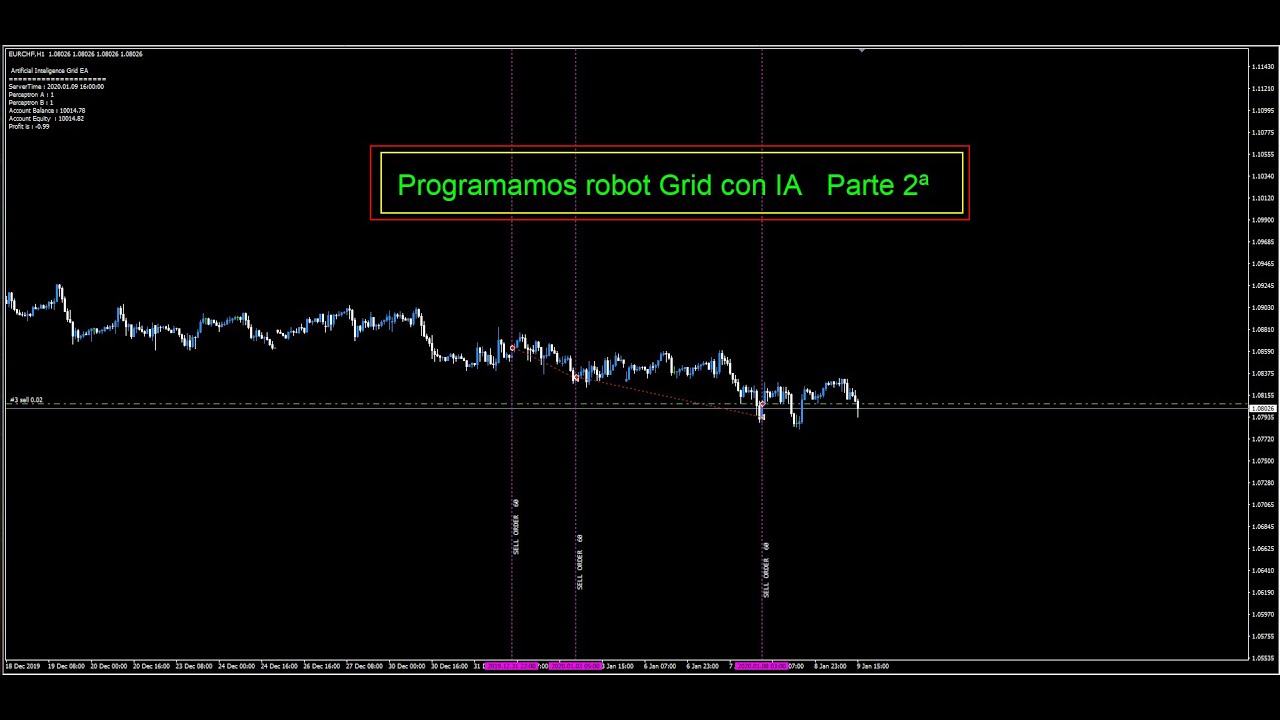 Programamos robot Grid con IA Parte 2ª - YouTube