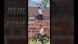 🚜 REAL VS GAME Tractor Comparison 😱 | Indian Vehicles Simulator 3D #shorts