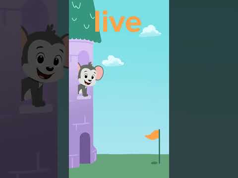 Kindergarten Sight Words: Live | ABCmouse #learning #education #sightwordsforkids #kindergarten