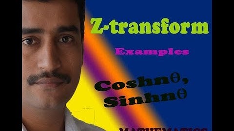 VTU Engineering Maths 3 Z transform Example very important & very good example