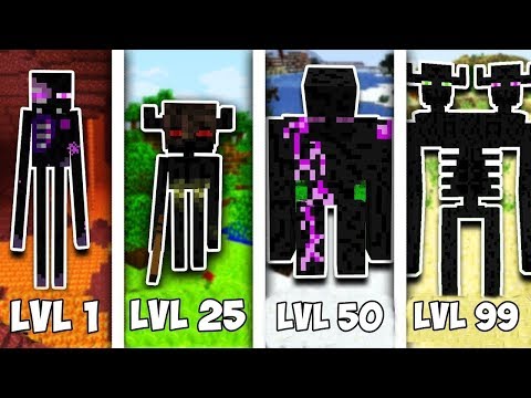 ⚠️ ENDERMAN SEVİYELERİ! - Minecraft ⚠️