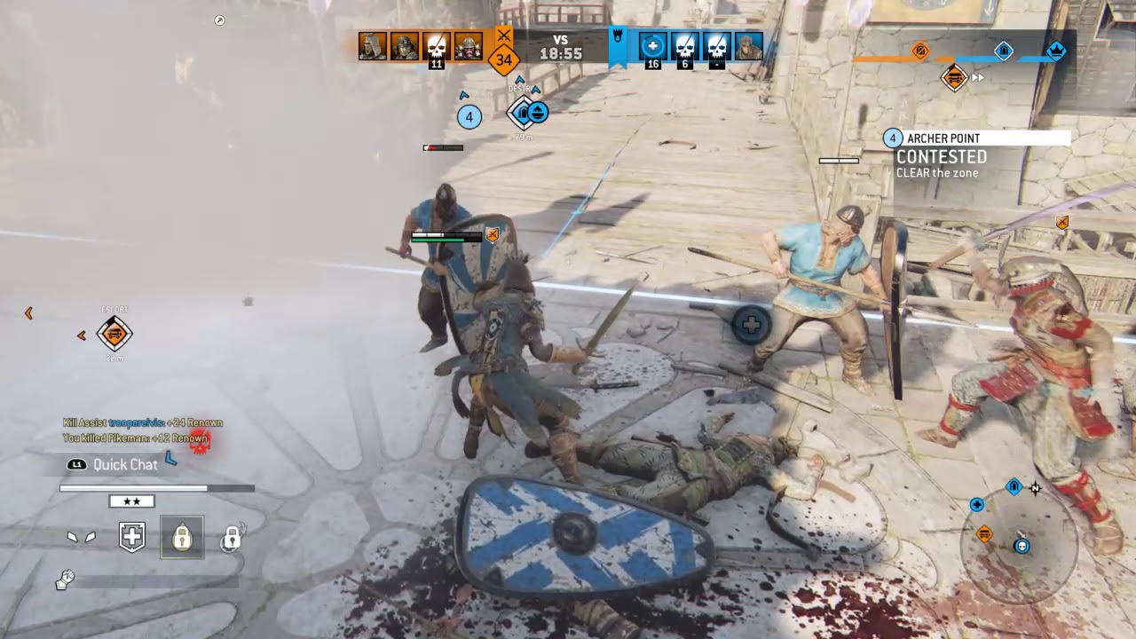 For Honor match YouTube