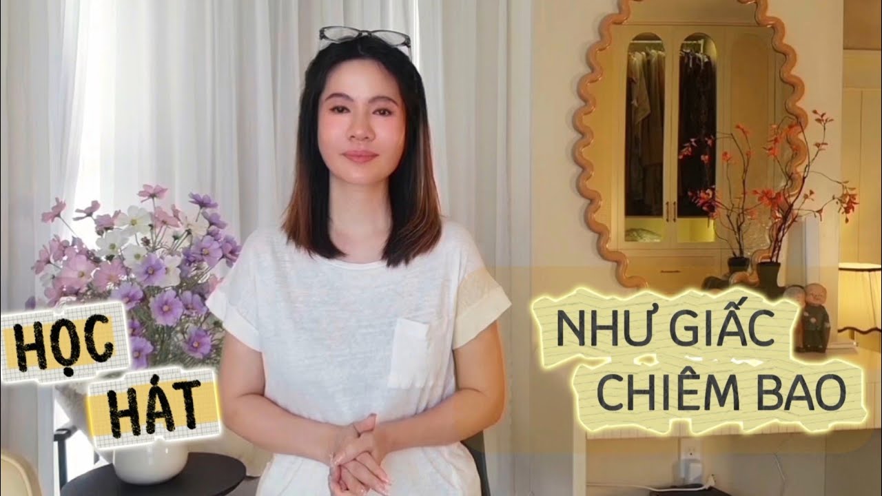 Học hát NHƯ GIẤC CHIÊM BAO - St Lam Phương | Thanh nhạc Phạm Hương - Học hát cho người mới bắt đầu.