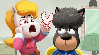 ใครขโมยกรรไกรทองไป | เจ้าแรดน้อยถูกปีศาจจับตัวไป | การ์ตูนเด็ก | เบบี้บัส | Kids Cartoon | BabyBus