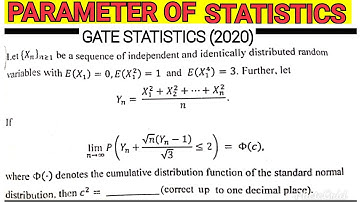 question number 53 GATE2020 (#STATISTICS) solution series