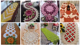 60+ Most Elegant Crochet Table Runners home Decor Ideas | , Mats & Toppers 2026