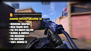 CONFIG POTATO GRAPHIC FIX FPS DROPS BR & MP | COD MOBILE CONFIG SEASON 5