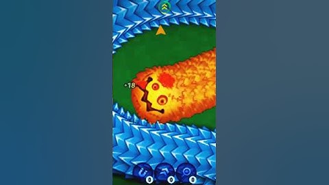 🔥🐍Worms Zone io Little big snake game video #shorts​ #snake​ #game​#wormszone​ #saampwalagame​ ​