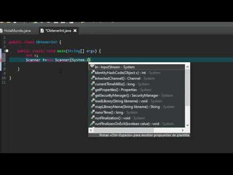 Programación en Java ||Almacenar INT en una variable