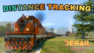 Derail Valley - Realistic Difficulty - Distance Tracking at Sawmill