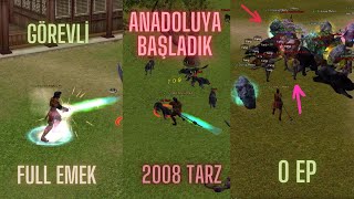 SIFIRDAN ANADOLUYA BAŞLADIK 🗡️ 2008 TARZ🍿0 EP 💰GÖREVLİ🗺️- METİN2 - BÖLÜM1 (ANADOLU)