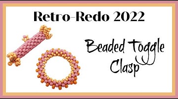Beaded Toggle Clasp (Jewelry Making) Retro Redo