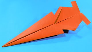 Easy Origami Paper Airplane Paper King Airplane