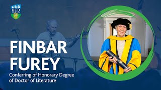 Dr Finbar Furey, UCD Honorary Degree Recipient, 18 March 2022