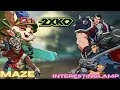 2XKO ▰ (TOP 1) MAZE (Teemo / Ekko) vs InterestingLamp (Yasuo / Darius)