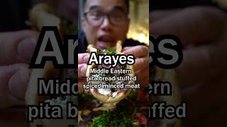Arayes - Middle Eastern pita bread stuffed spiced minced meat - WOW ITS GOOD!