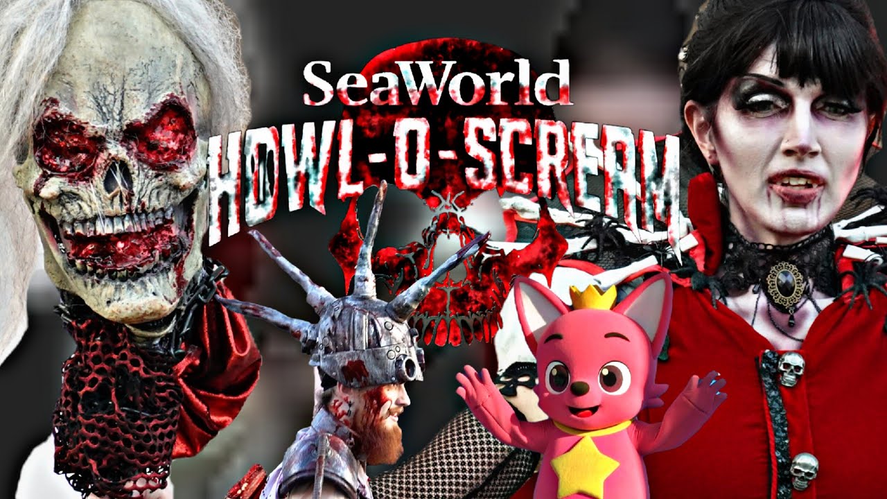 Seaworld Howl-O-Scream 2025 San Antonio | Opening Night Screams!
