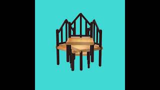 Wooden Chair Motion Graphics #mayamodeling