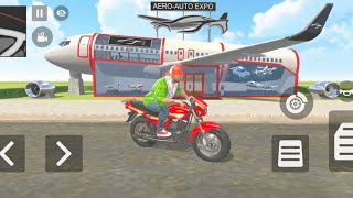New aeroplane showroom 🤩 car showroom 🤯 Indian Theft Auto simulator 🤩 Indian aeroplane car showroom