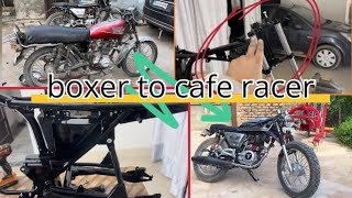 #part6 convert in cafe racer