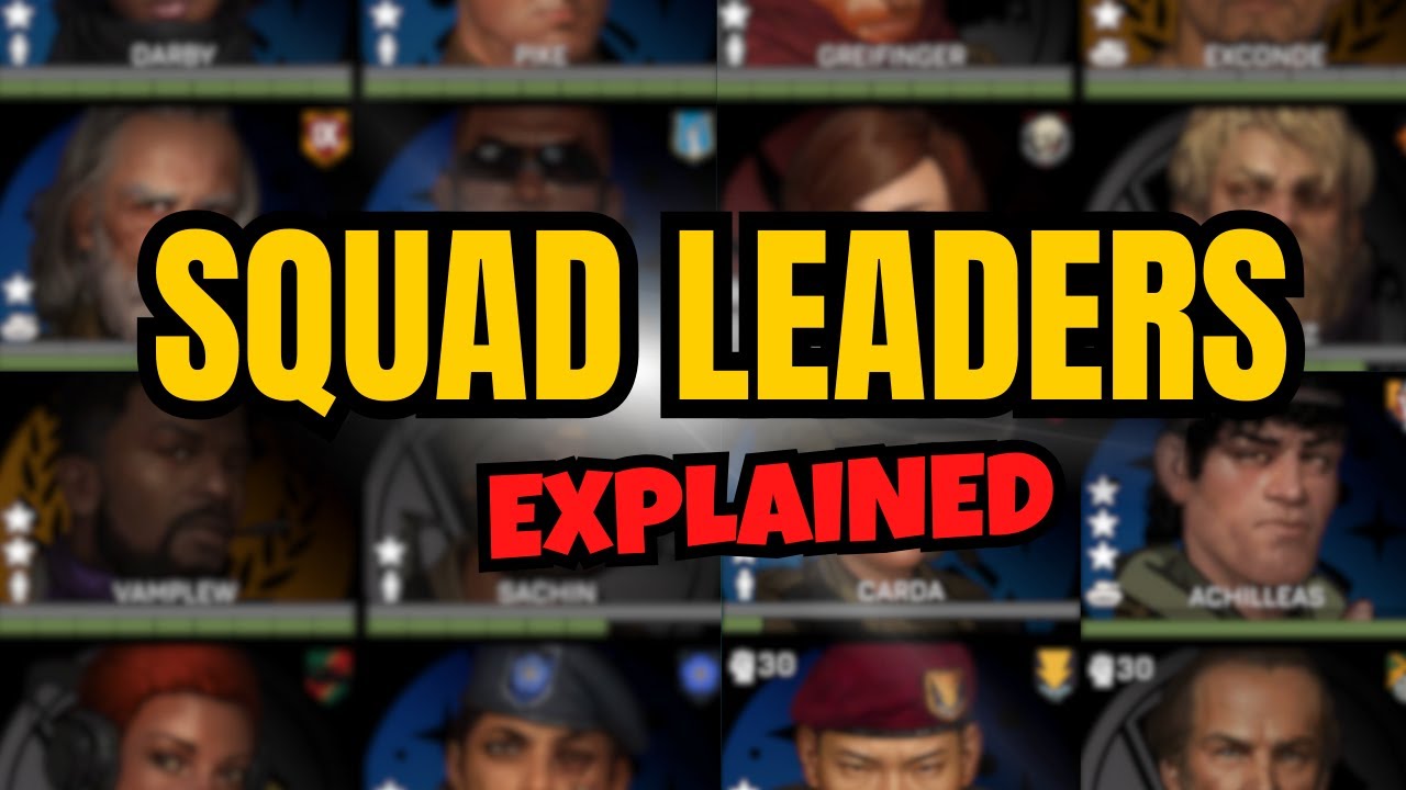 Руководство по MENACE: описание каждого командира отряда | Навыки, таланты и уникальные способности