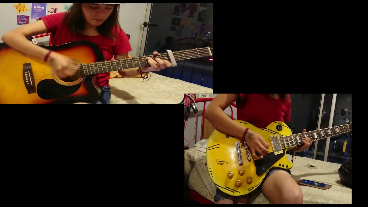 Coldplay Yellow (DUAL GUITAR COVER (ACOUSTIC/ELECTRIC) YouTube