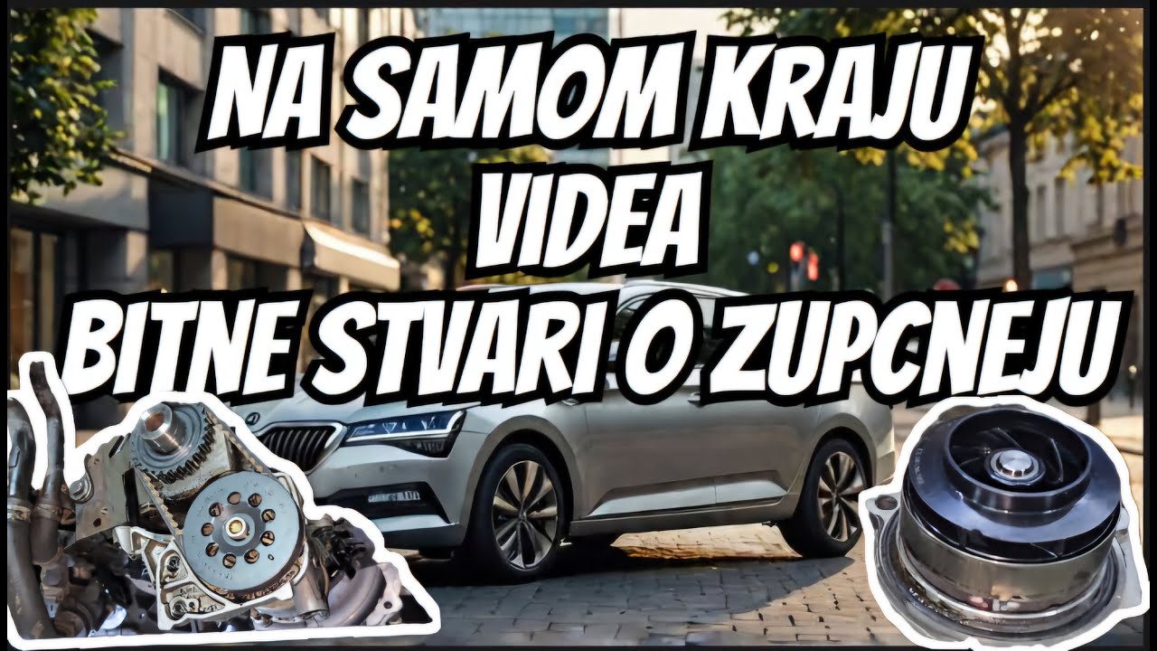 SKODA Octavia 2.0 TDI - Famozni kais pumpe za ulje, pumpa vode i opet taj silikat + G13 😉